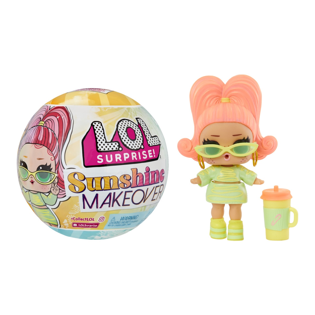 Lol Surprise - Muñeca Pequeña Y Accesorios En Bola Sorpresa Sunshine Makeover L.O.L. Surprise