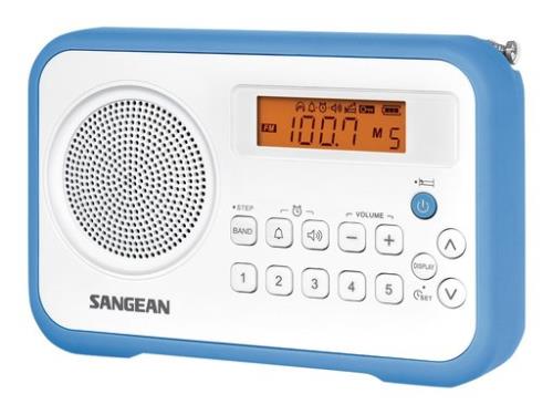 Radio Sangean-PR-D18 Blanco - Azul