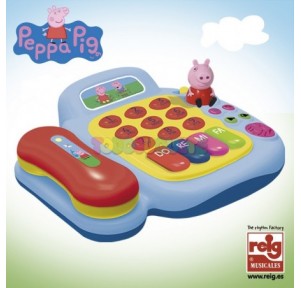 Teléfono Activity Peppa Pig con piano
