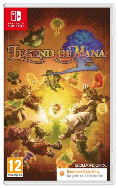 Legend of Mana Nintendo Switch - Código de descarga