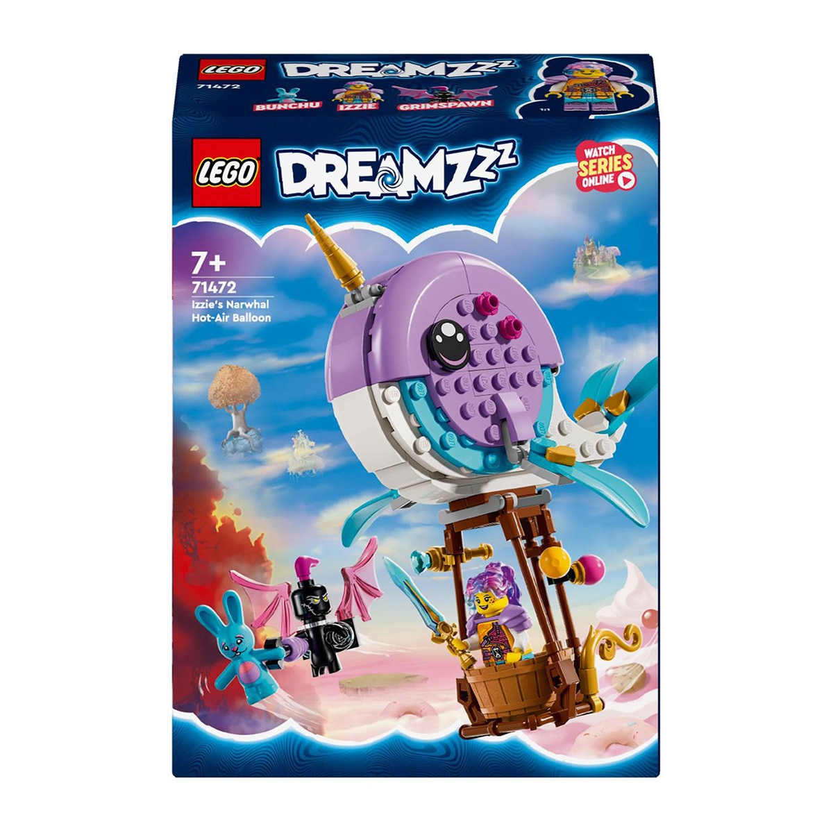 LEGO - de construcción Globo-Narval de Izzie LEGO DREAMZzz.