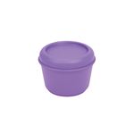 Recipiente para alimentos redondo 0,25L Milan serie Sunset violeta