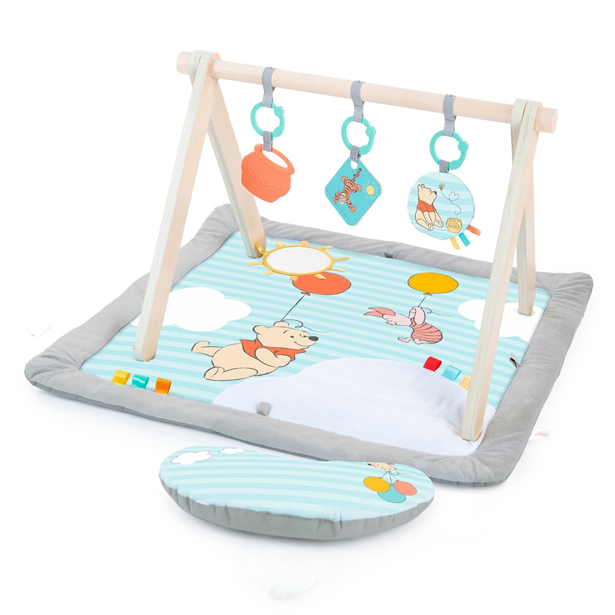 Bright Starts - Gimnasio de actividades Winnie the Pooh Once Upon a Tummy Time Bright Starts.