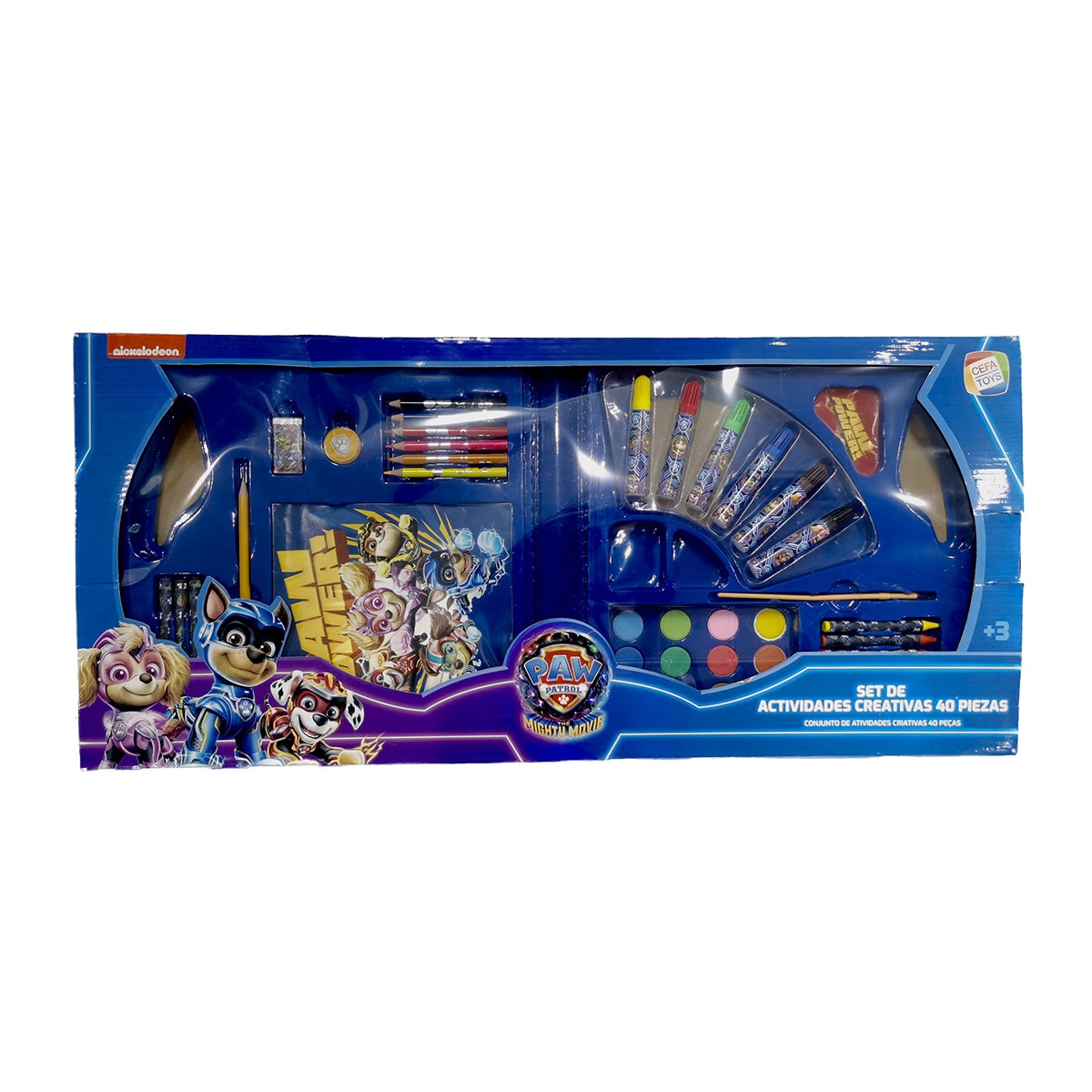 Cefa Toys - Conjunto de Actividades Creativas 40 Piezas Patrulla Canina Cefa Toys.