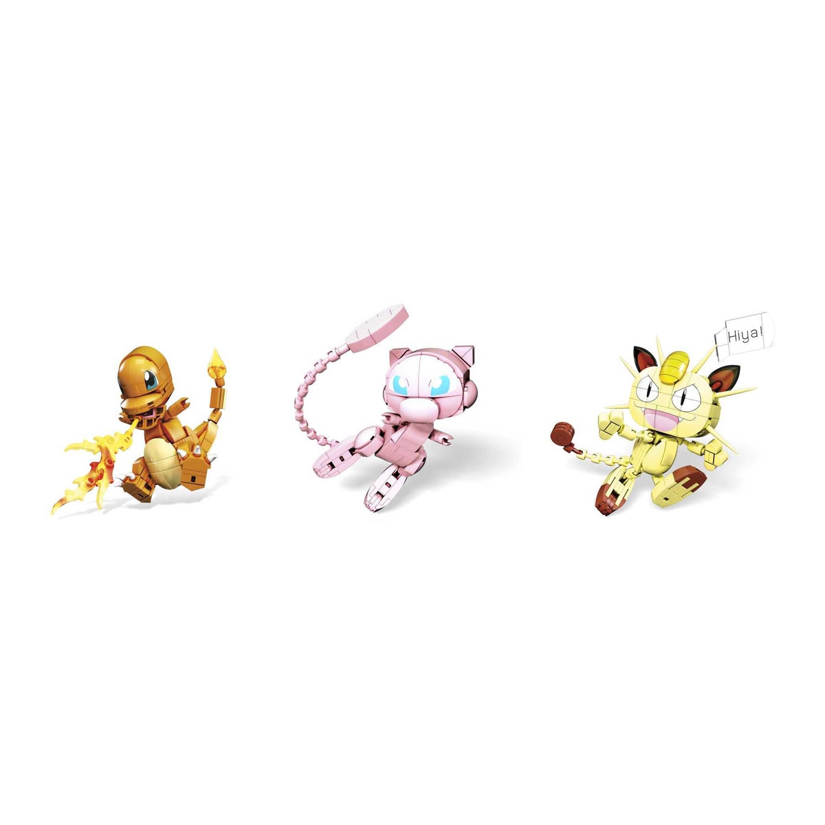 Mega Construx - Figuras Medianas Pokemon Construye Y Muestra Bloques De Construcción De Modelos Surtidos