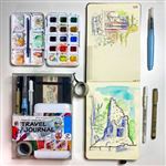 Set Talens Travel Journal