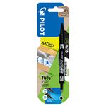 Marcador permanente Pilot Twin marker black con dos puntas