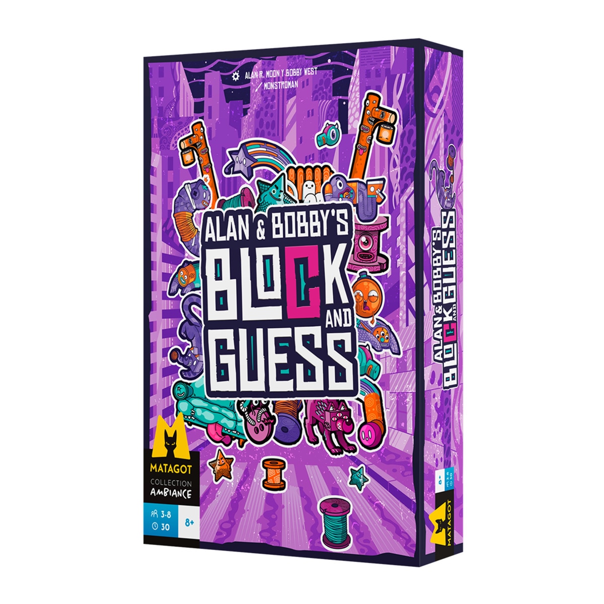 Matagot - Juego de mesa Block & Guess Matagot.