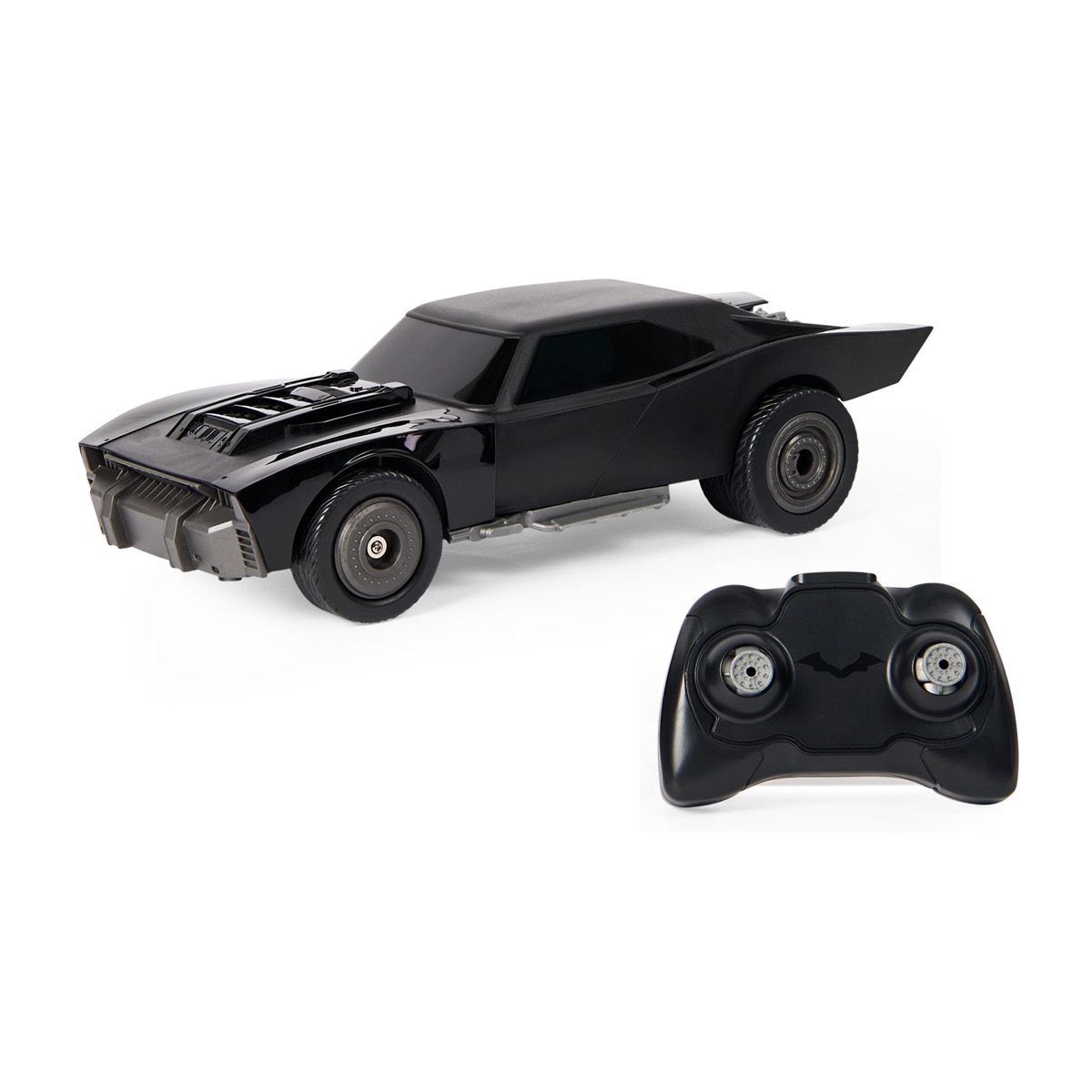 Spin Master - Coche Teledirigido Batmobile RC The Batman Movie DC Cómics