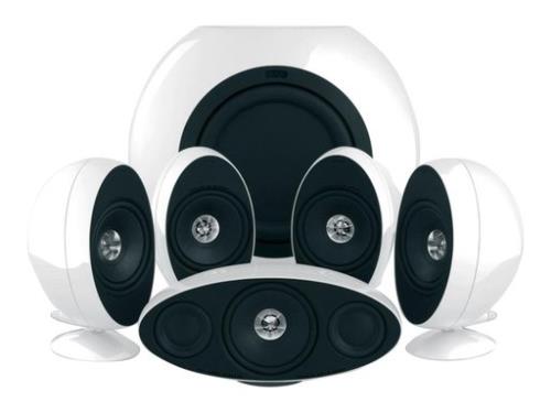 Altavoces KEF 3005 High Gloss 5.1 blancos