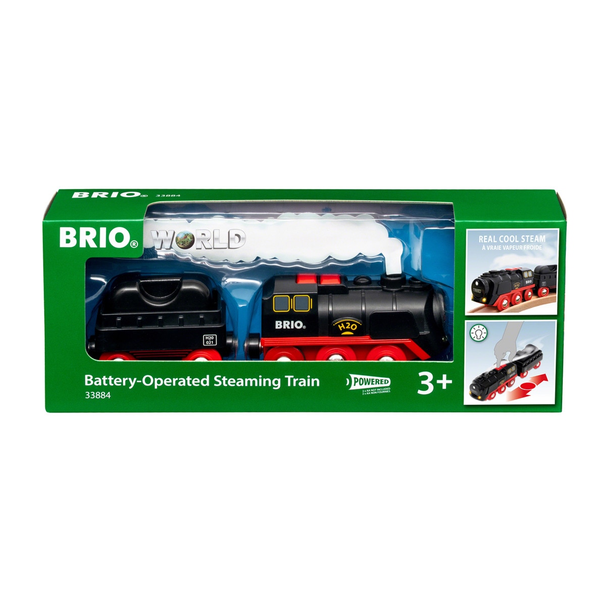 BRIO - Tren De Vapor A Pilas