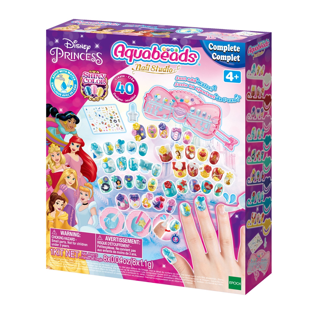 Aquabeads - Estudio De Uñas Princesas Disney