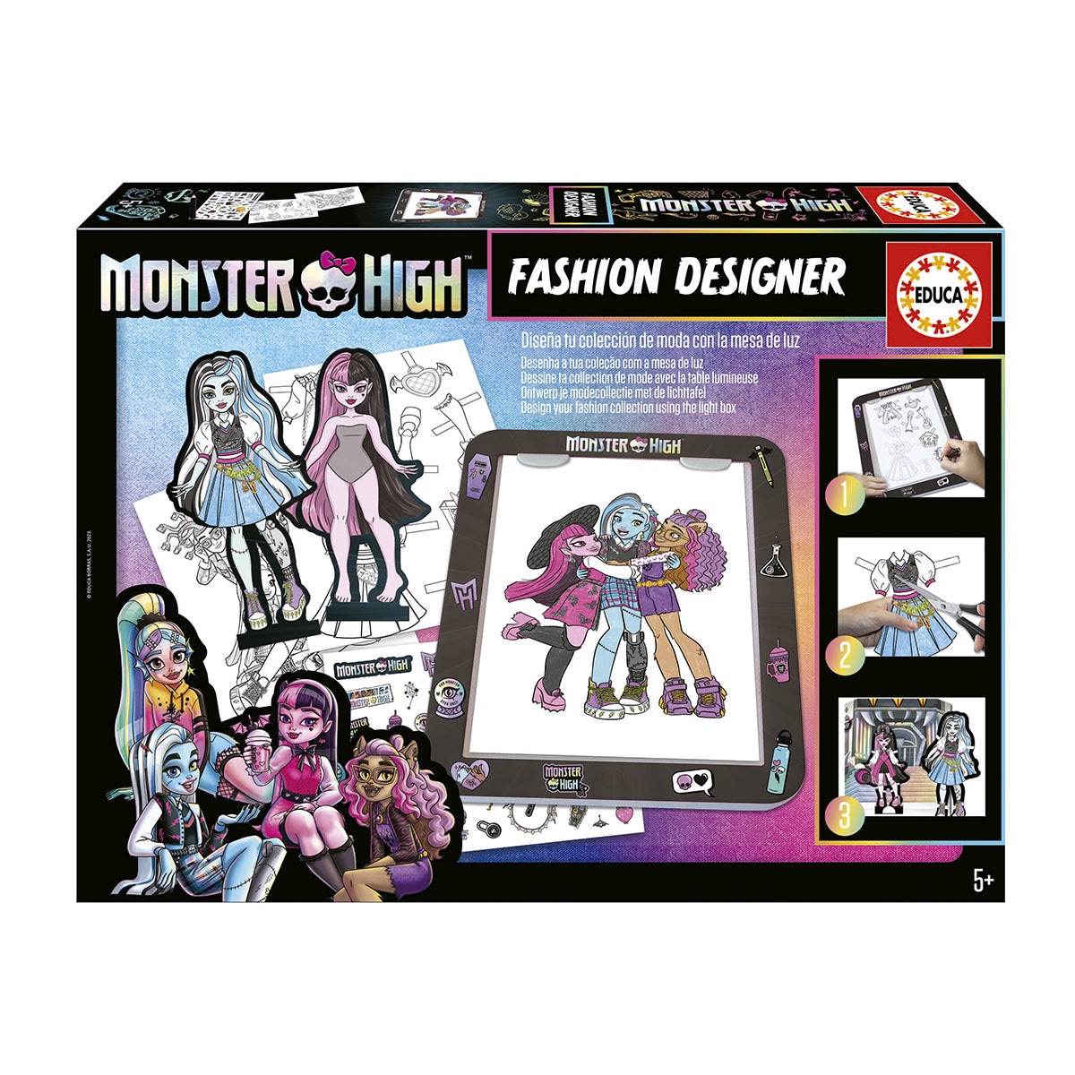 Educa Borrás - Mesa Diseño Monster High Educa Borrás.