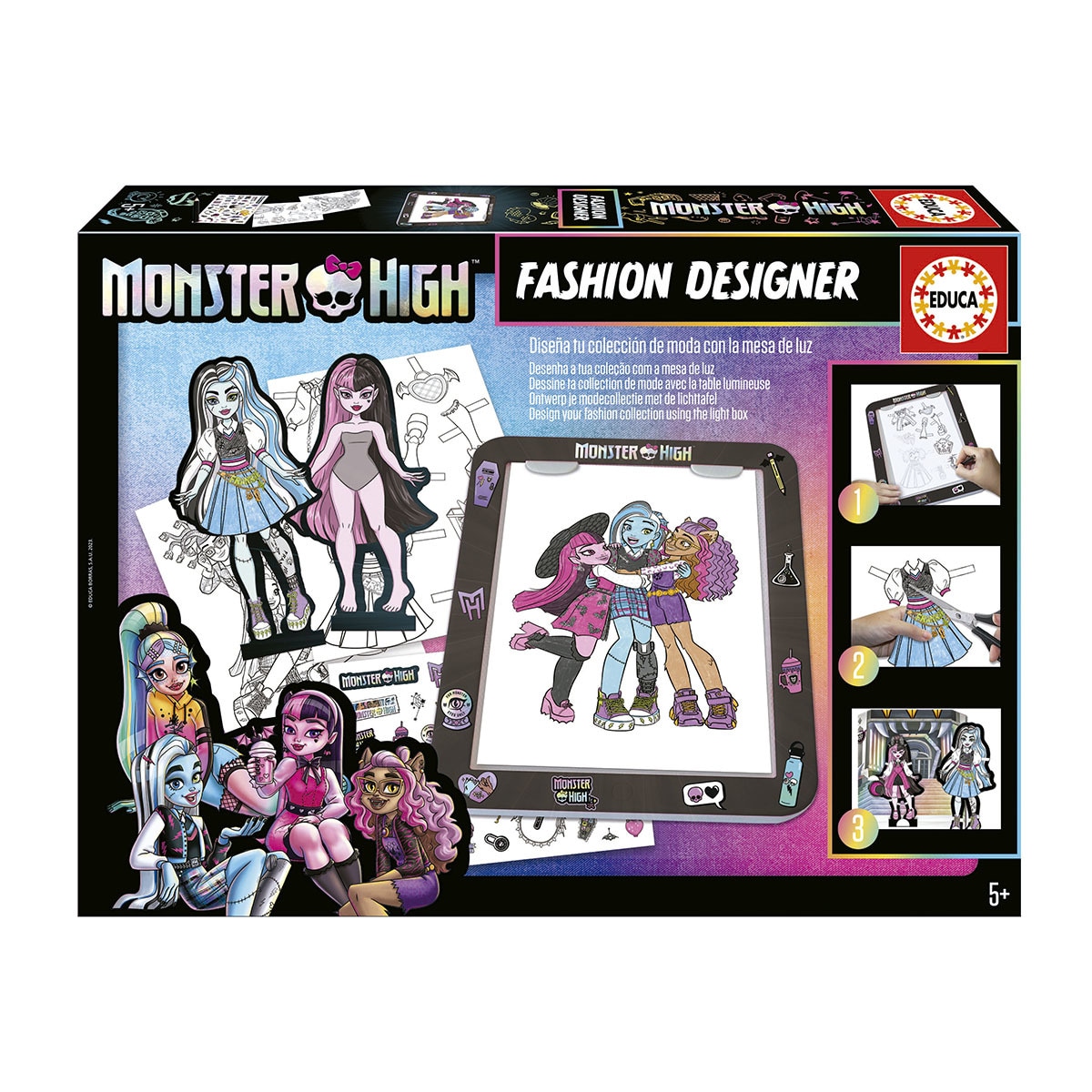 Educa Borrás - Mesa Diseño Monster High  Educa Borrás.