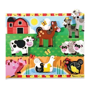 Puzzle Rompecabezas Animales Grande M&d