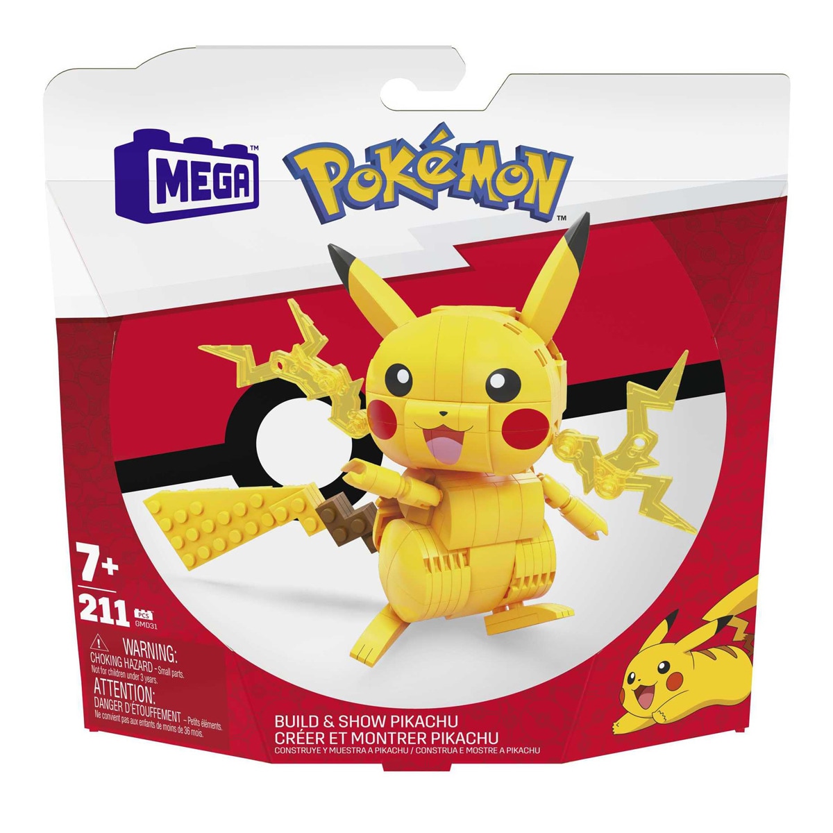 Mega Construx - Bloques De Contrsucción Pokémon Y Pikachu