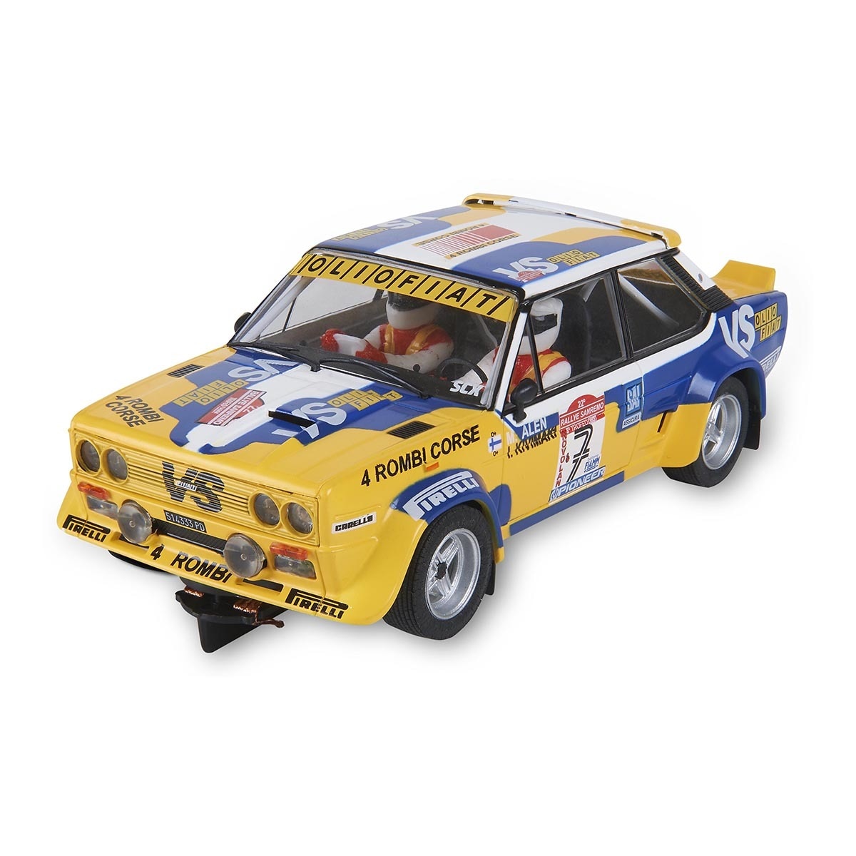 Scalextric - Coche de carreras Abarth 131 - M. Alen Scalextric.