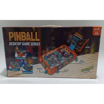 Juego De Pinball De Sobremesa Naranja 53x26x5 Cm Tender Toys