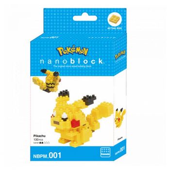 Nanoblock Pokemon Pikachu 130uds