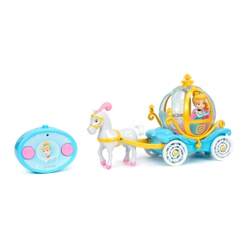 Princesas Disney - Carruaje Real de Cenicienta 26 cm radio control +3 años