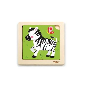 Puzzle Cebra De Viga