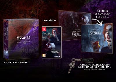 Vampire: The Masquerade Bundle - Coteries of New York + Shadows of New York  Nintendo Switch