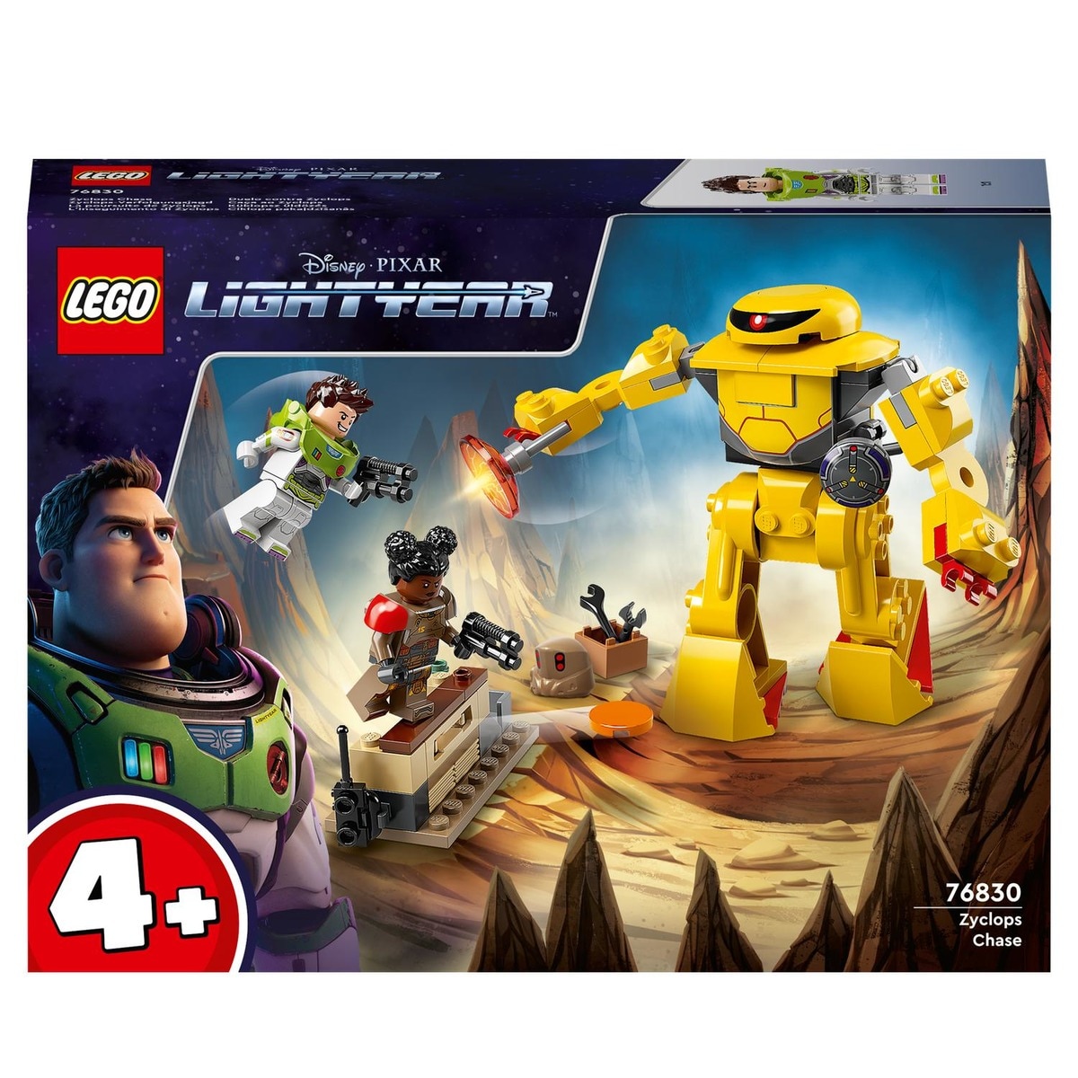 LEGO -  De Construcción Buzz Duelo Contra Zyclops Lightyear De Disney Y Pixar