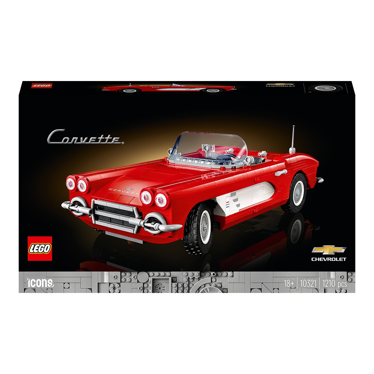 LEGO - de construcción Corvette LEGO Icons.