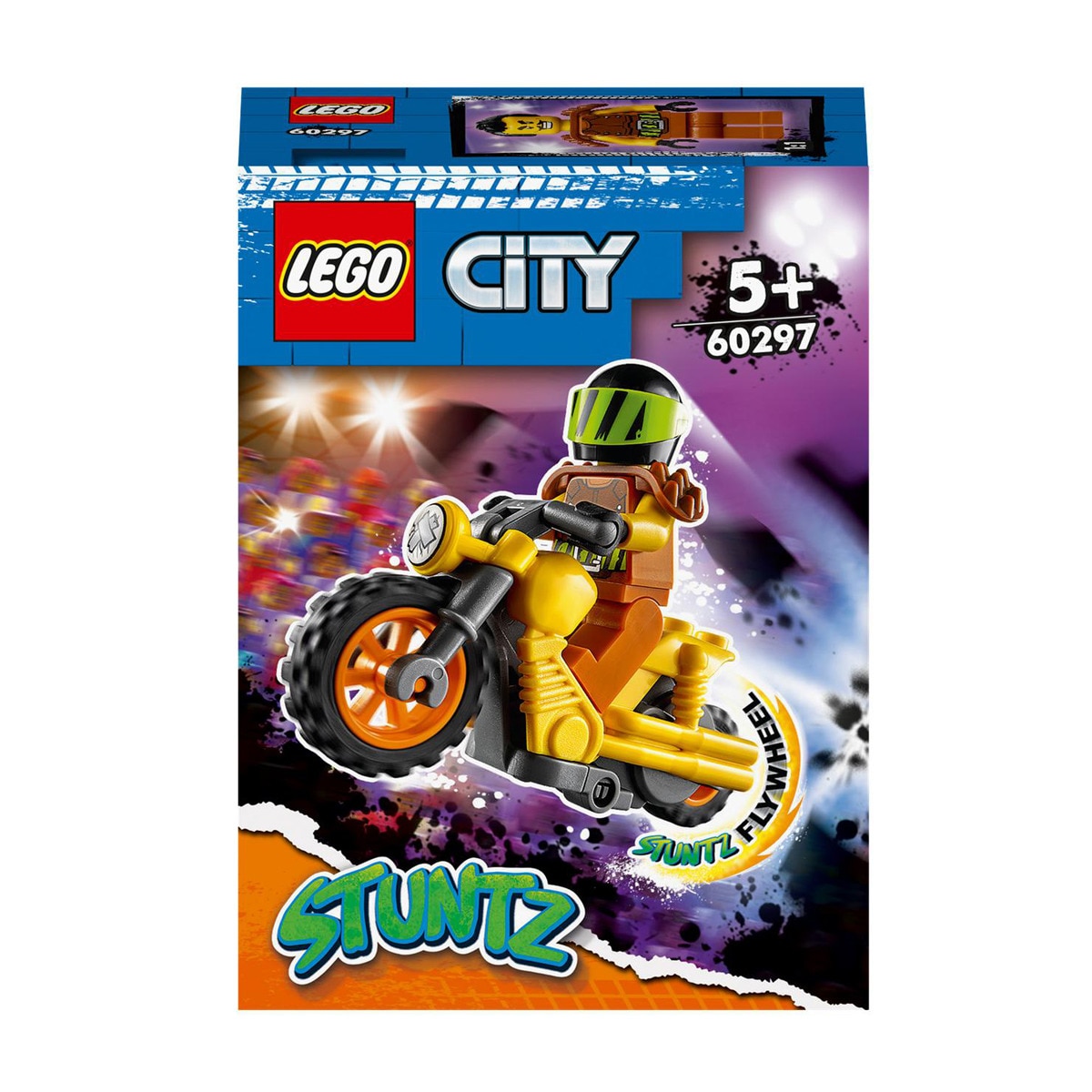 LEGO -  De Construcción Moto Acrobática: Demolición Con Mini Figura Wallop City Stuntz