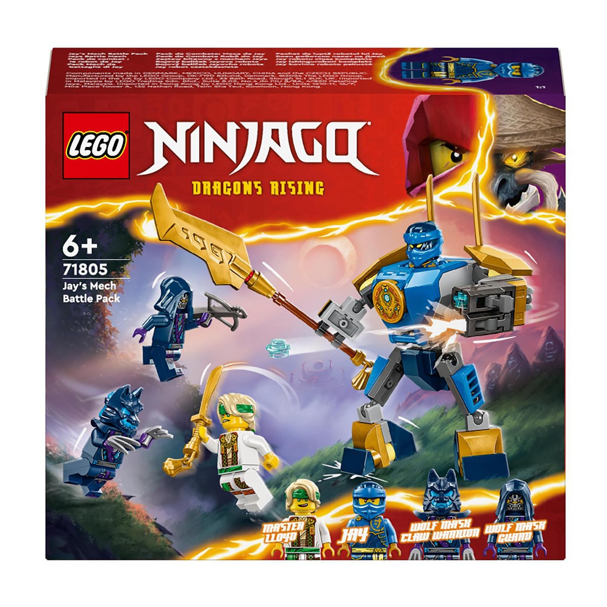 LEGO - de construcción Pack de Combate: Meca de Jay LEGO Ninjago.