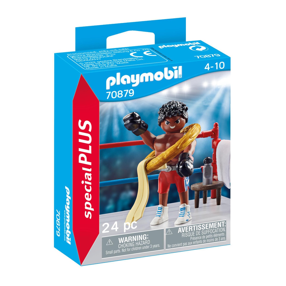 Playmobil - Figura Campeón De Boxeo Special Plus