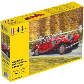 Heller 80710 - Maqueta Construir Mercedes 500 K Special Roadster. Escala 1/24