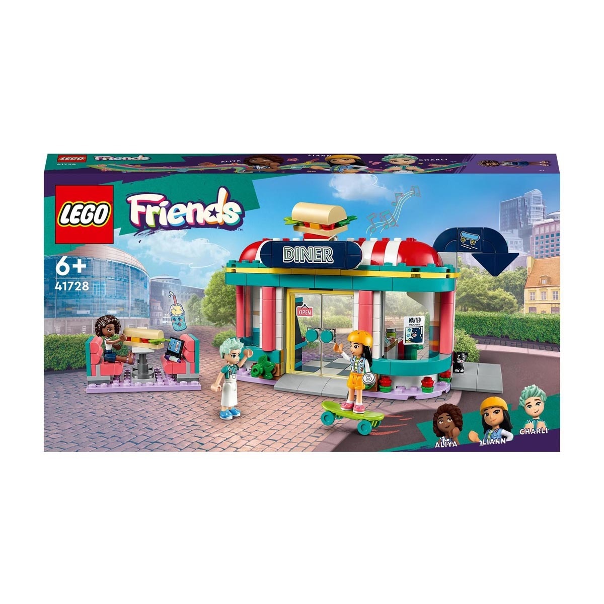 LEGO - De Construcción Restaurante Clásico De Heartlake Y Mini Muñecas Friends