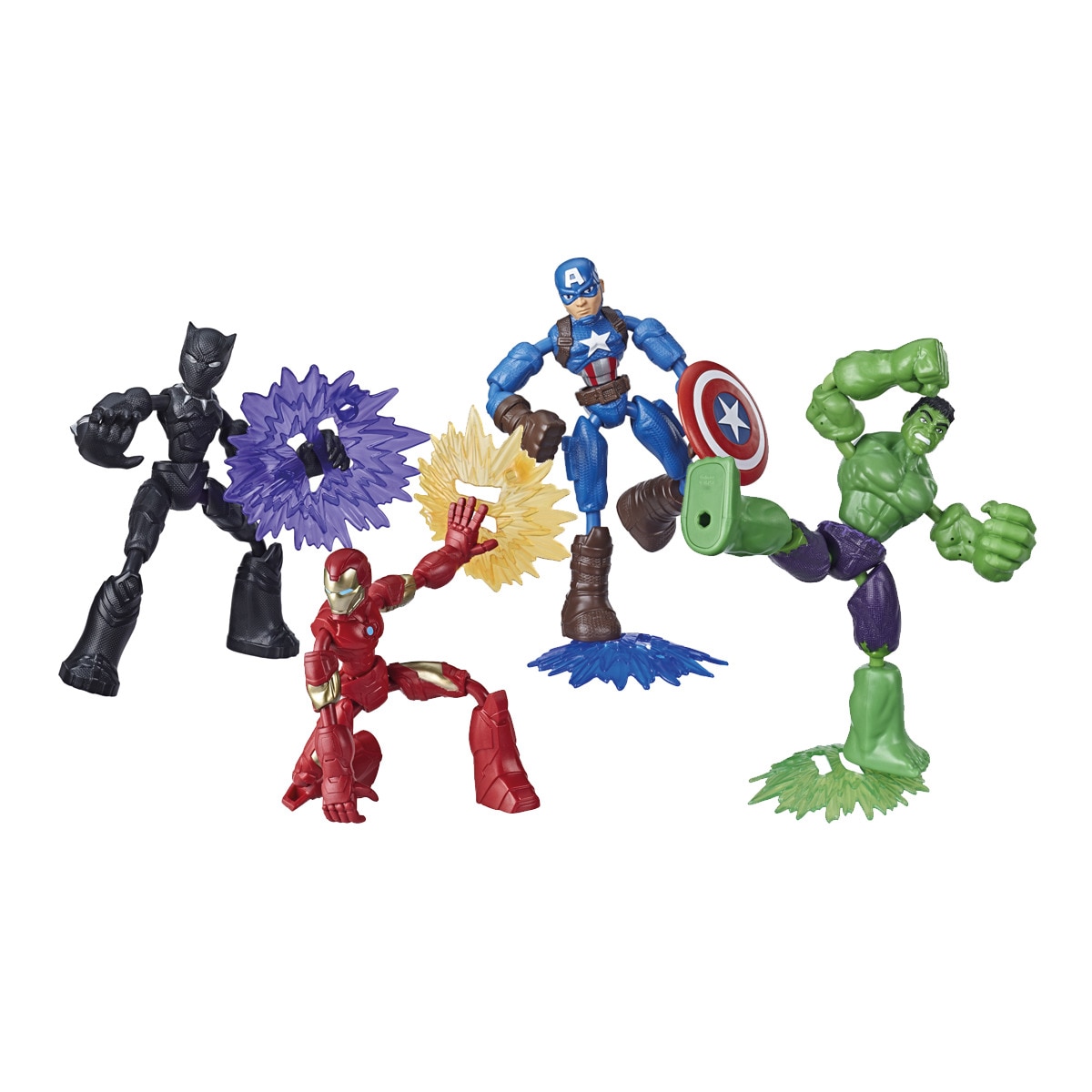 Hasbro - Figura Los Vengadores Bend And Flex