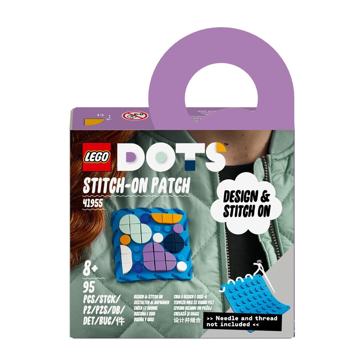 LEGO - Actividades Creativas Y Manualidades Parche Para Coser Personalizable DOTS