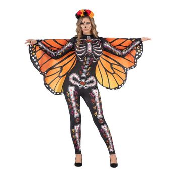 Disfraz De Catrina Mariposa Monarca Para Mujer