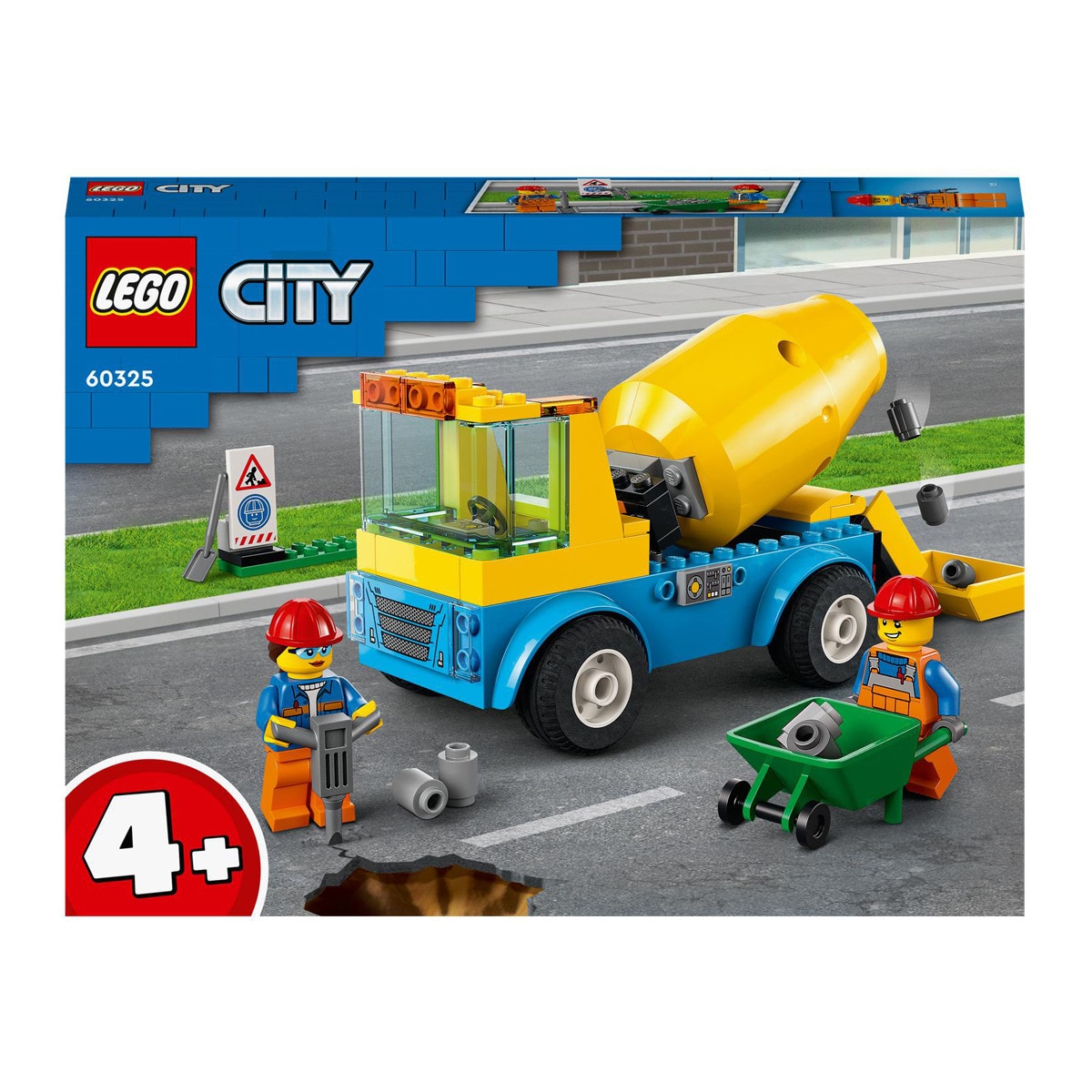 LEGO - Set De Construcción Camión Hormigonera De City Great Vehicles