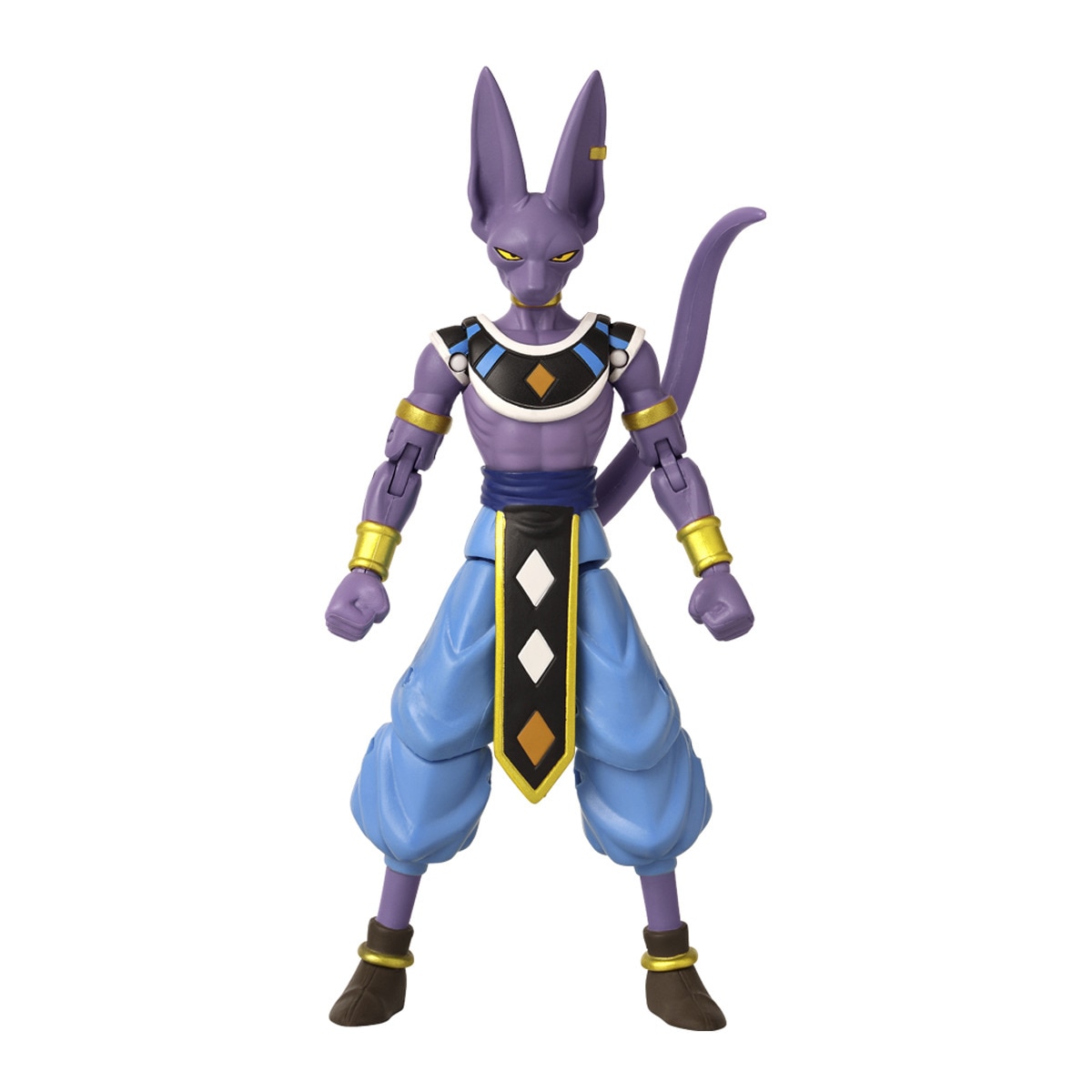 BANDAI - Figura De Acción Beerus Dragon Ball Super Colección Dragon Stars Series