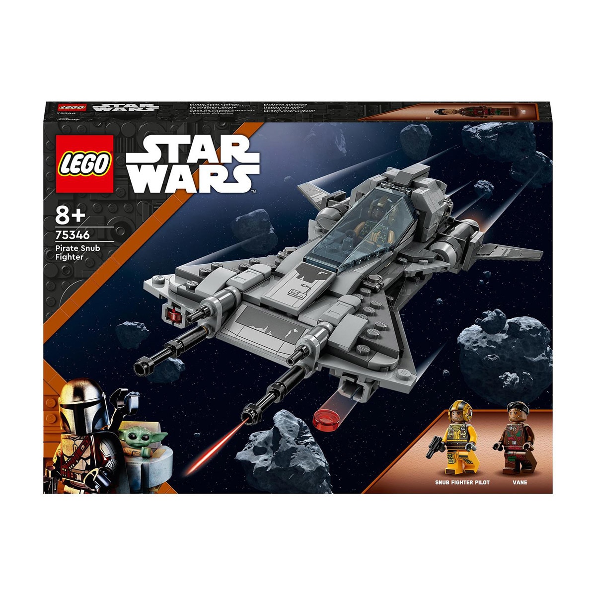LEGO - De Construcción Caza Snub Pirata The Mandalorian Star Wars