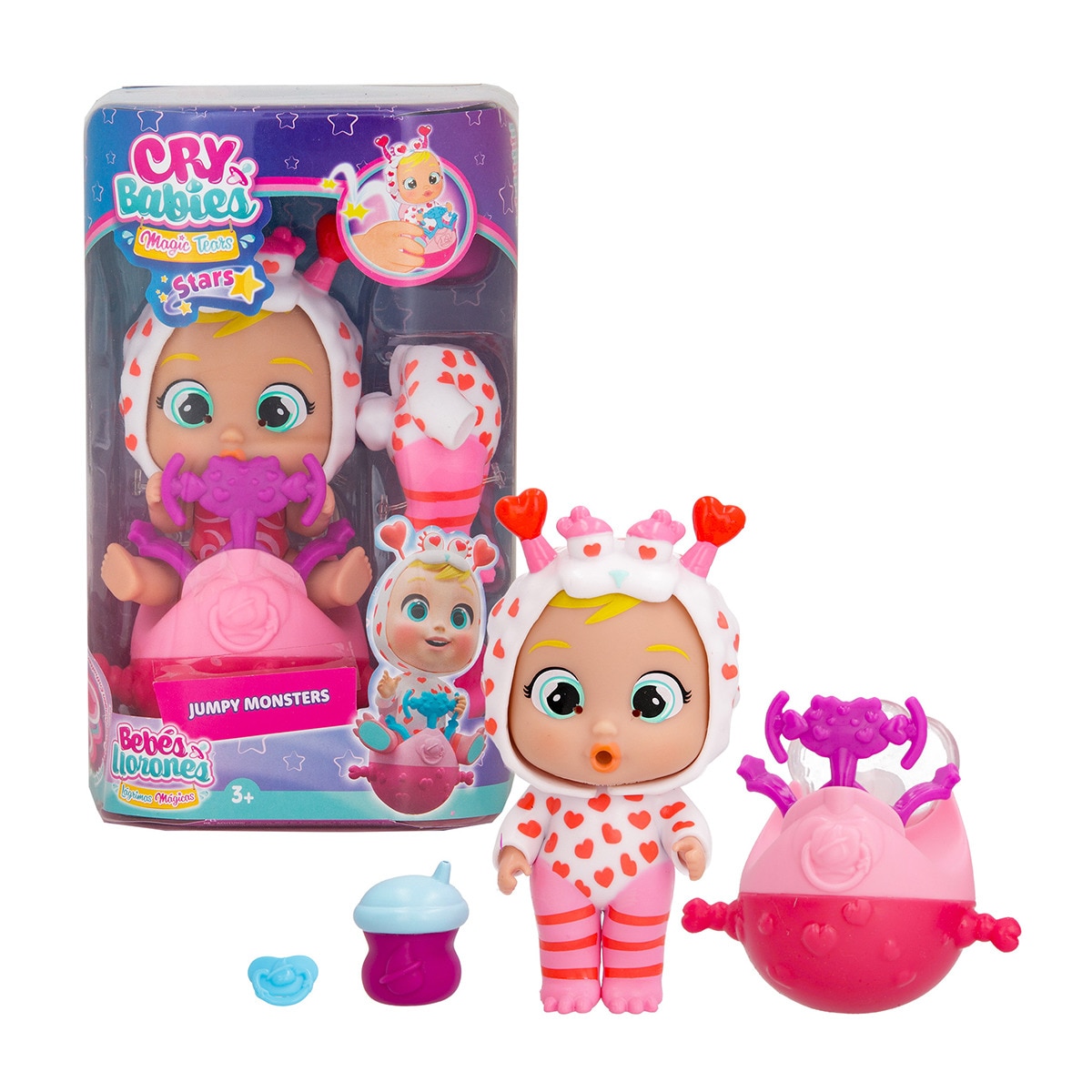 Bebés Llorones - Muñecos surtidos Jumpy Monsters Lágrimas Mágicas Bebés Llorones.