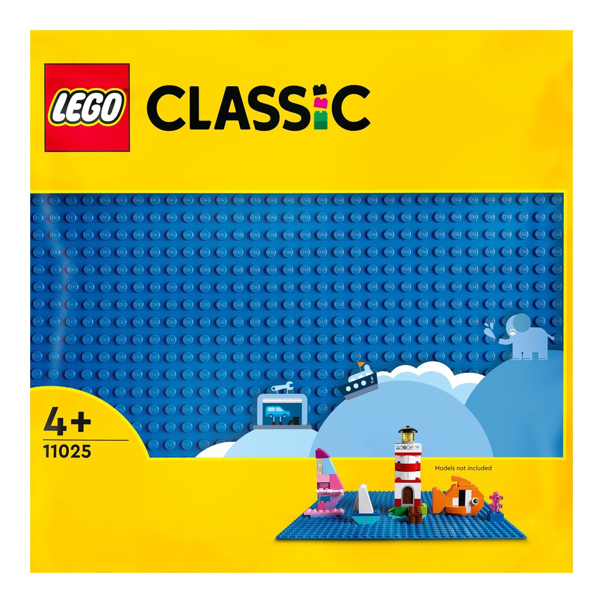 LEGO - Accesorios De Construcción Placa Base Azul 32x32 Classic