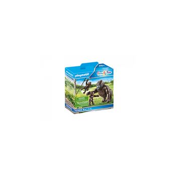 70360 Gorila Con Sus Cachorros, Playmobil Family Fun