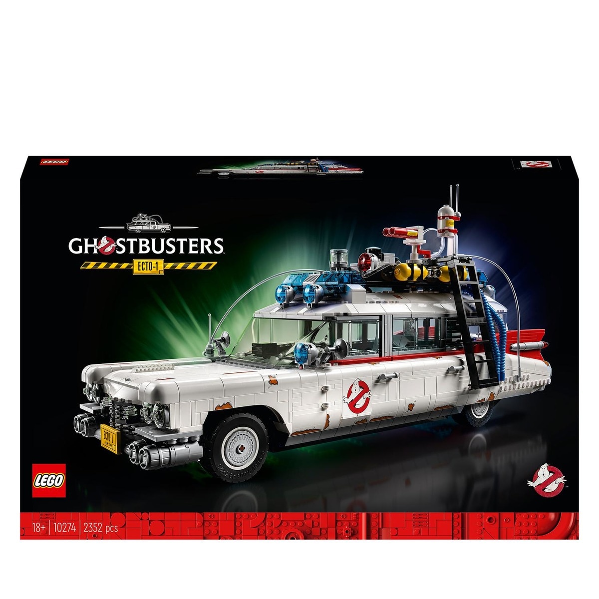 LEGO - Maqueta De Coche De Película Para Construir ECTO-1 De Los Cazafantasmas Icons