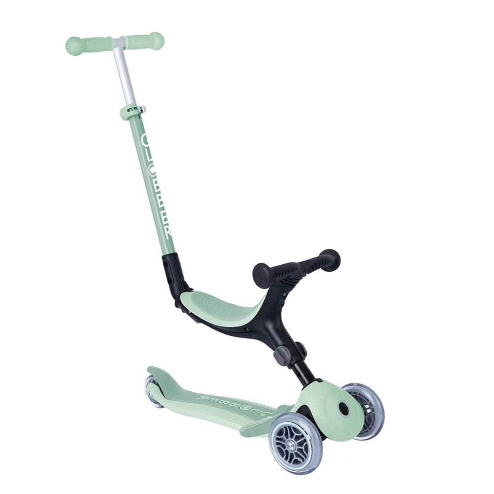 Patinete evolutivo plegable y ecológico Go-Up Foldable Plus – Pistacho