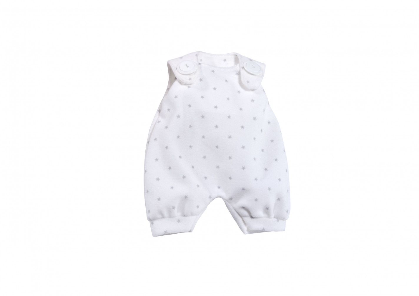 Ropa para muñeco Abacus Peto botones presión