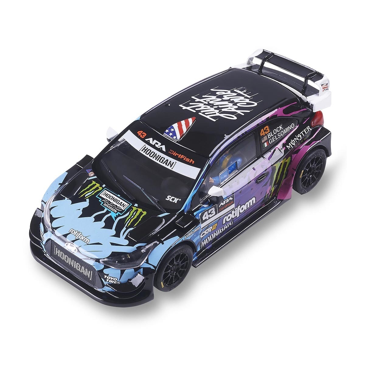 Scalextric - Hyundai i-20 WRC - Block Scalextric.