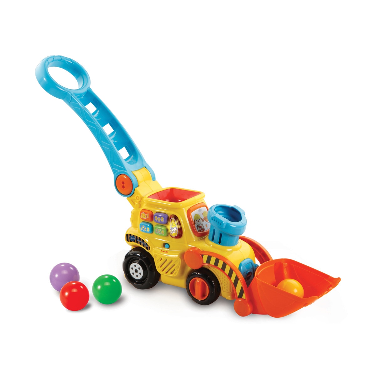 VTech - De Arrastre Interactivo Excavabola Con Bolas Que Enseña Colores Baby
