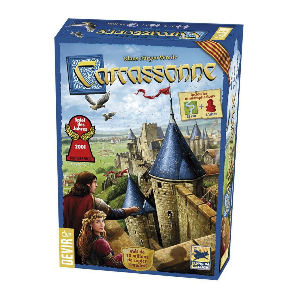 Devir - Carcassonne (Edición En Catalán)