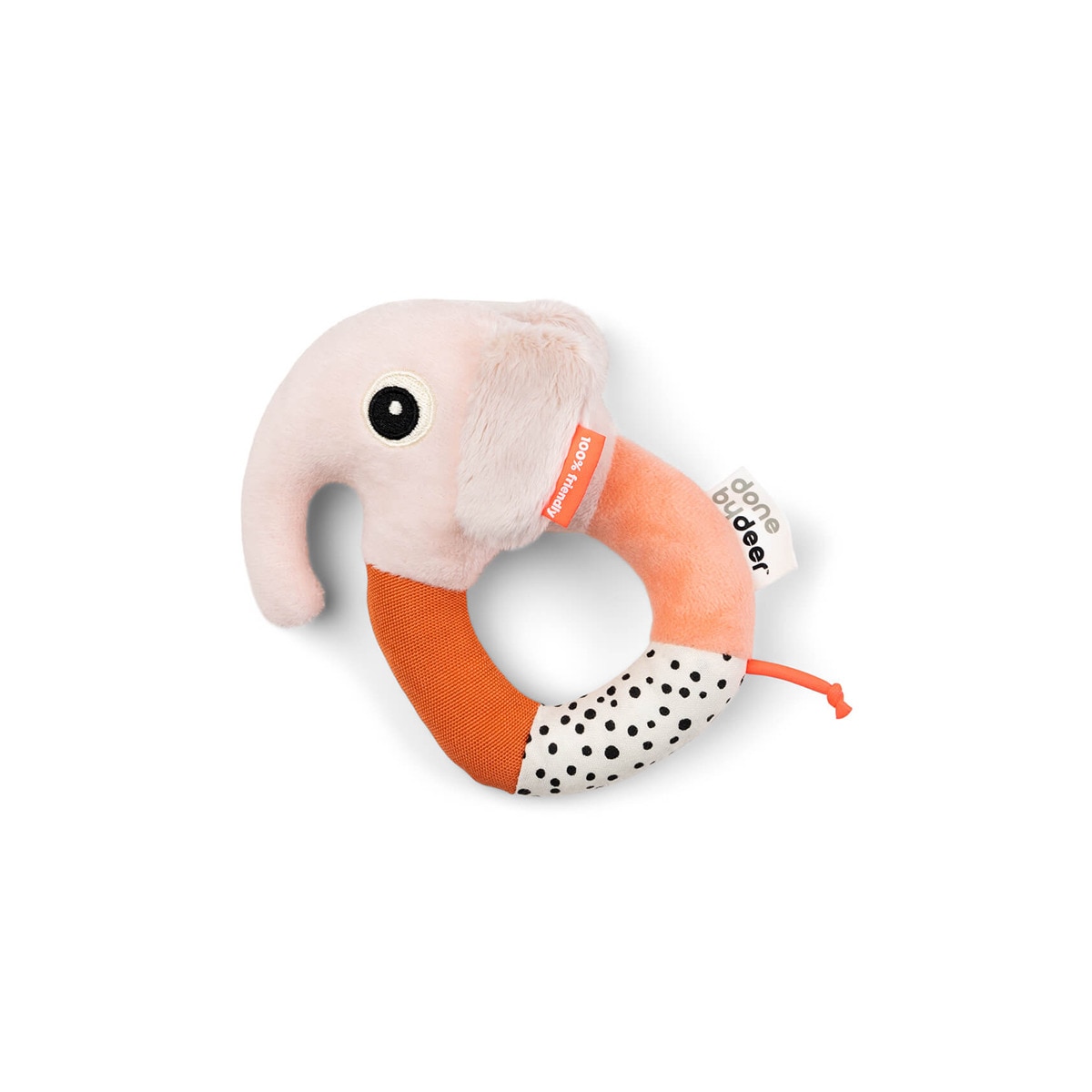 Done by Deer - Sonajero sensorial anilla Elphee Done by Deer Happy Clouds.