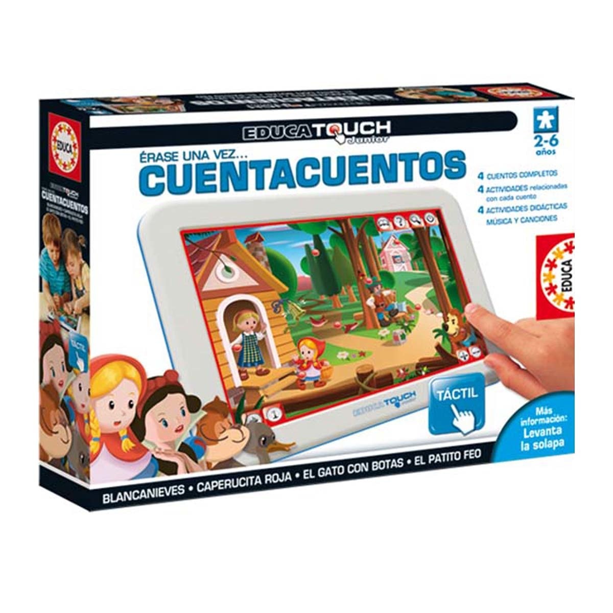 Educa Borrás - Juego Touch Junior Cuentacuentos